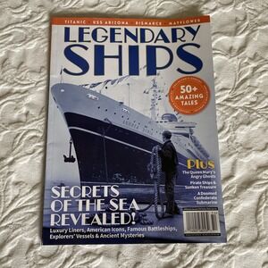 Legendary Ships October 2025 Magazine Titanic  USS Arizona  Mayflower‎ Secrets